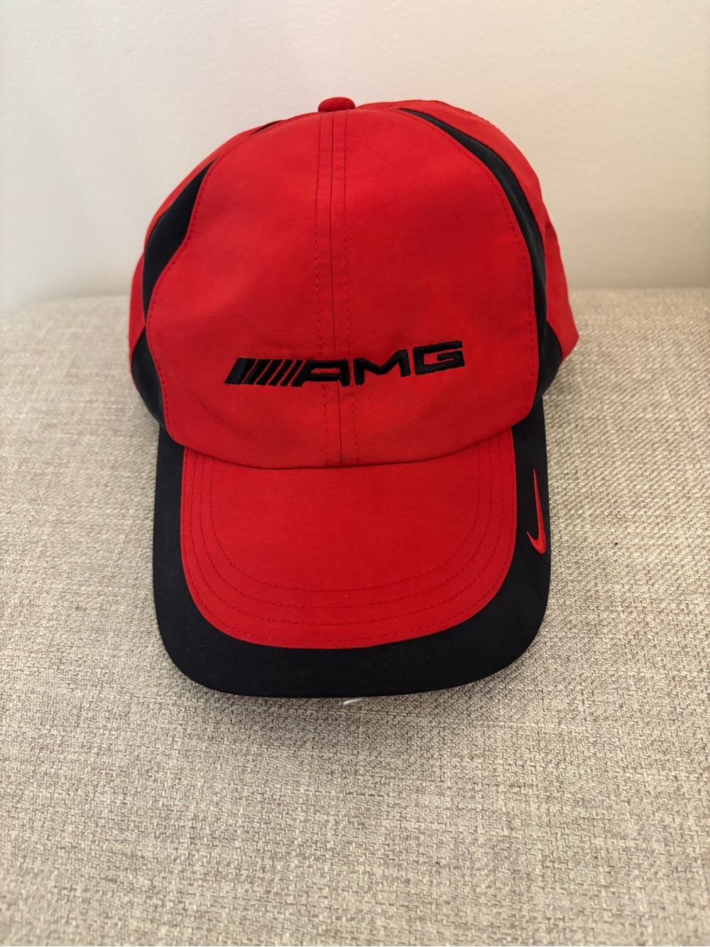 Nike Dri-FIT Technical Colorblock Cap Embroidered Mercedes Benz AMG Logo